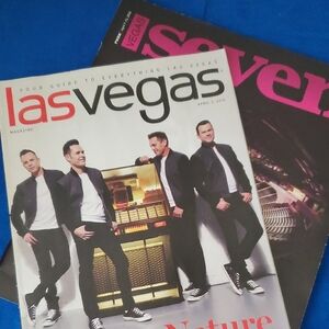 2016 Las Vegas Magazines with random celebrity Vegas ads
